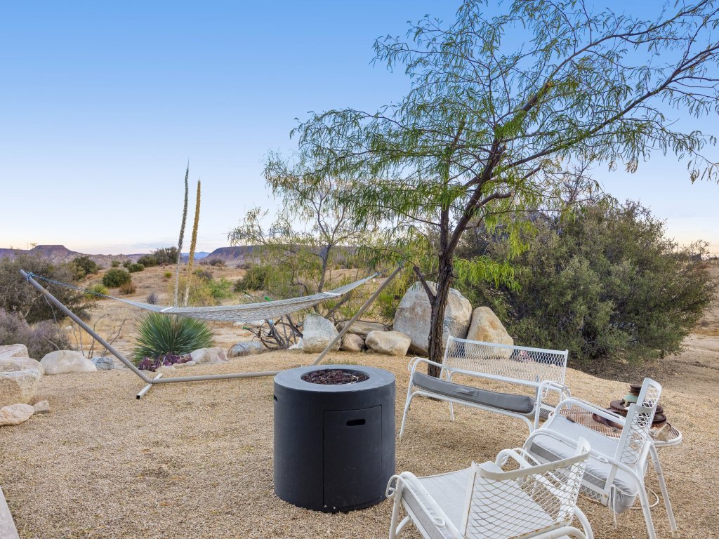 Jackalope Junction-Hot Tub, Fire Pit, BBQ & Desert Views! Vacation Rental in California - RedAwning