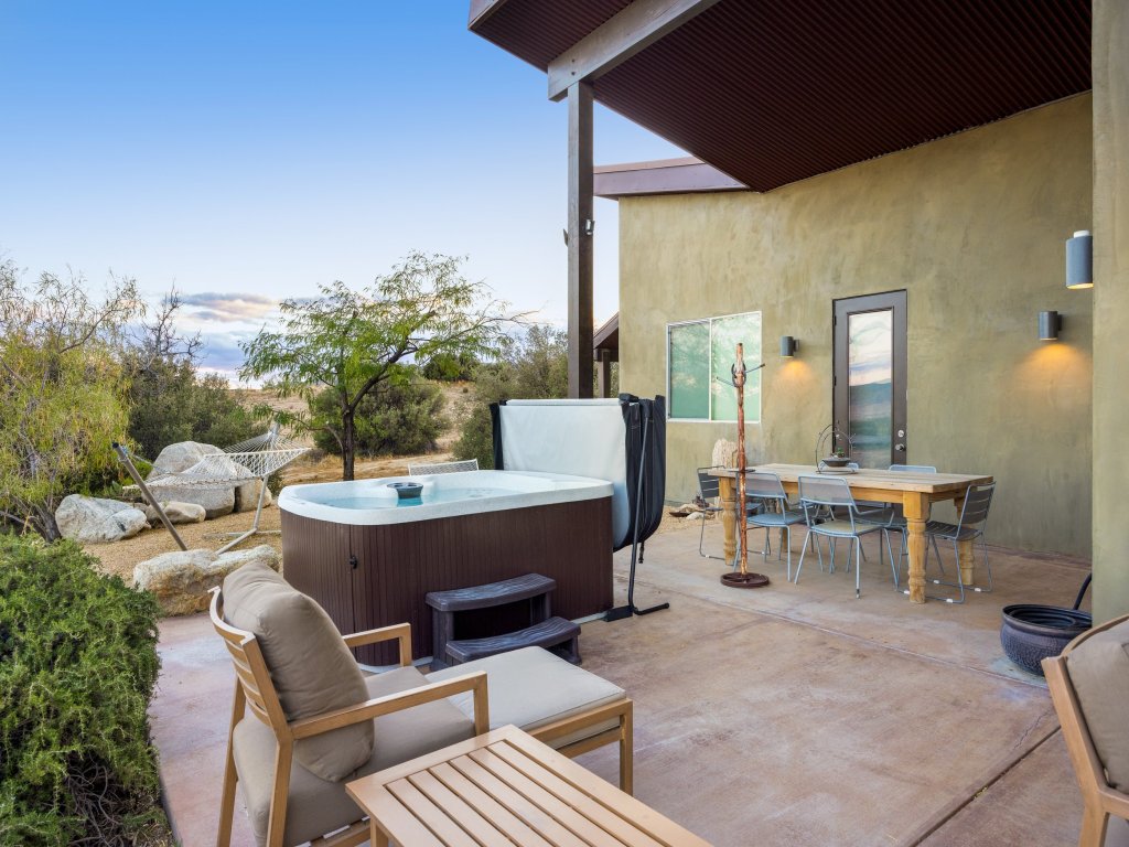 Jackalope Junction-Hot Tub, Fire Pit, BBQ & Desert Views! Vacation Rental in California - RedAwning