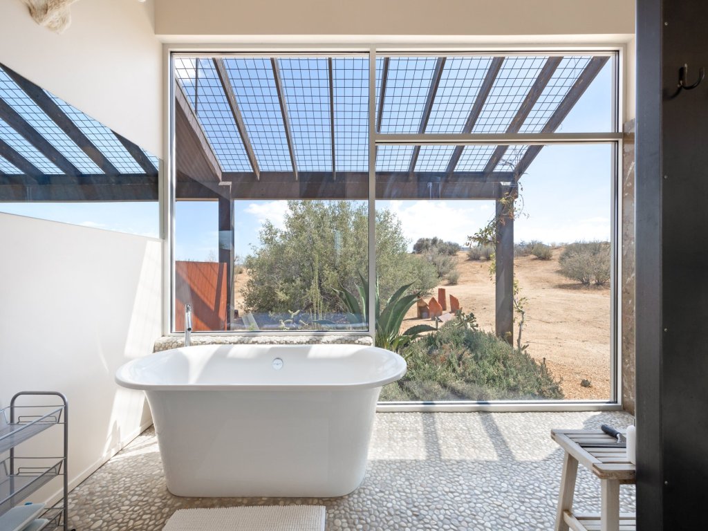 Jackalope Junction-Hot Tub, Fire Pit, BBQ & Desert Views! Vacation Rental in California - RedAwning