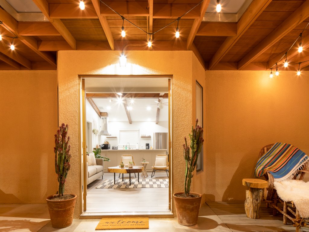 Sage & Stardust Retreat – Hot Tub, Yoga Studio, Near Park Vacation Rental in California - RedAwning