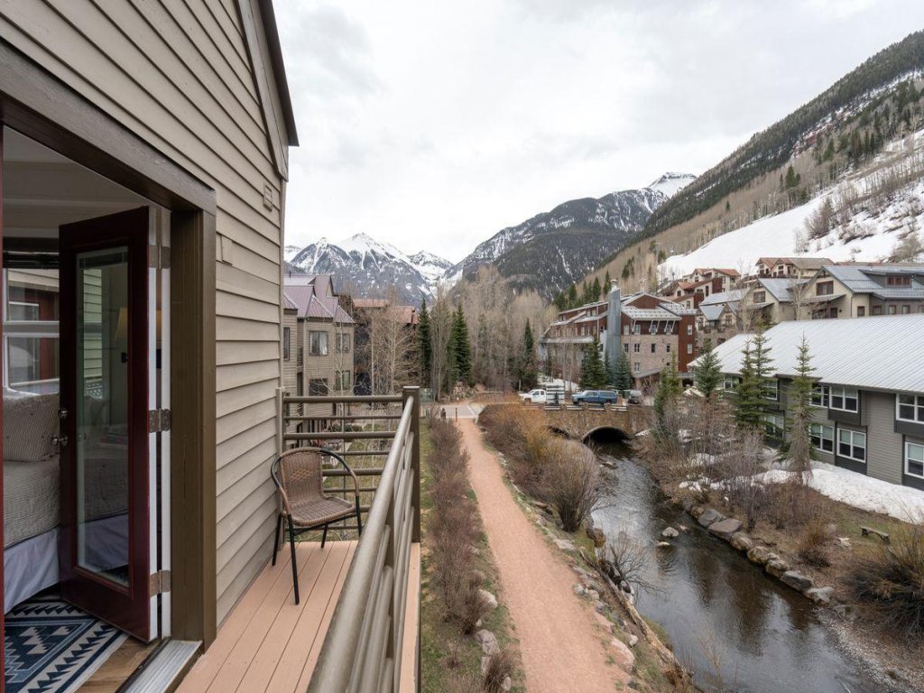 Cloud Nine, Walk to Gondola, Top Floor on River & Hot Tub Vacation Rental in Telluride - RedAwning