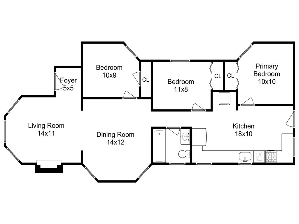 Stylish Chicago Firefighter 3 bed Retreat-Sleeps 7 Vacation Rental in Chicago - RedAwning