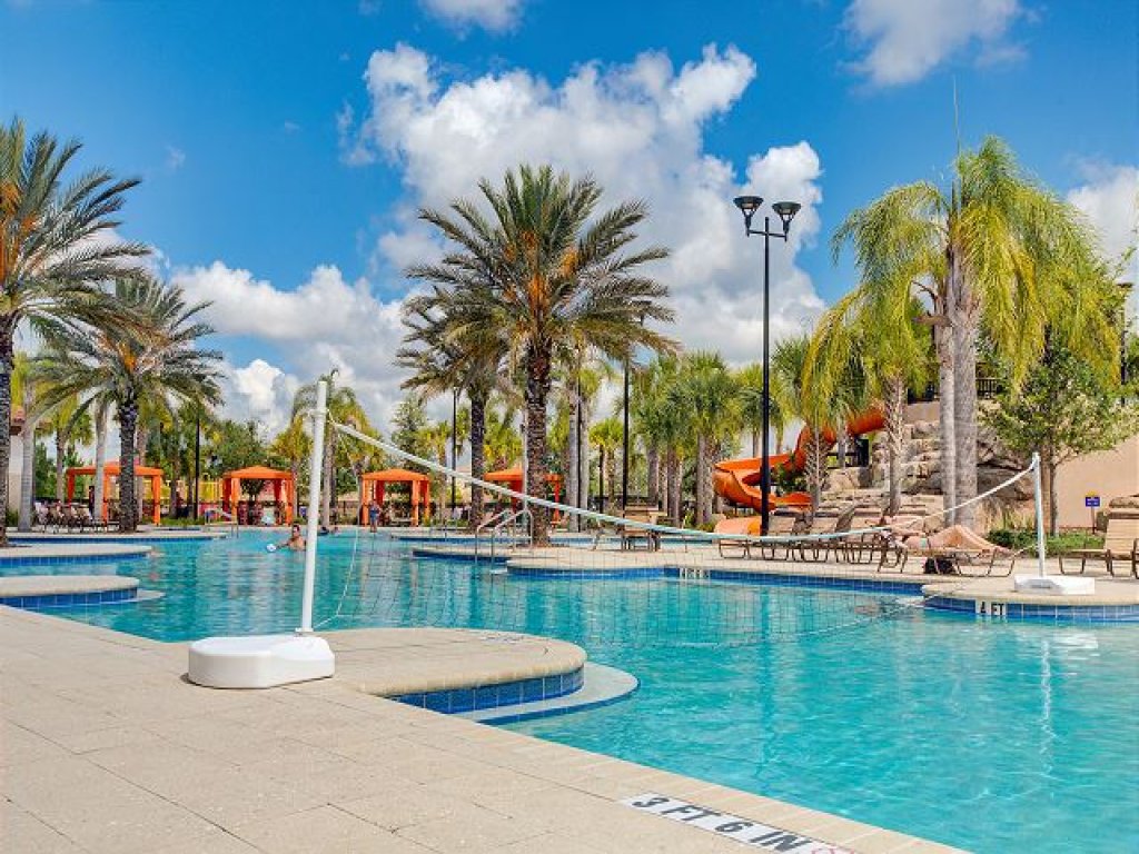 5 Bedroom Resort 5 bath Pool Home With Spa! Vacation Rental in Davenport - RedAwning