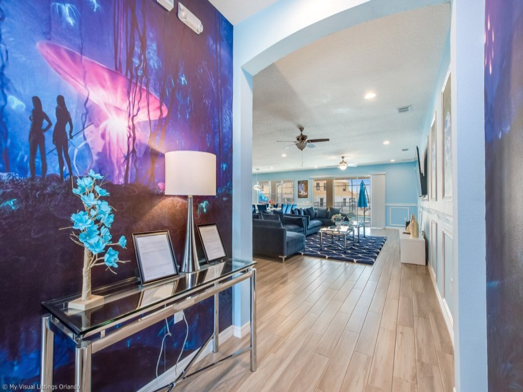9 Ensuites & Themed Rooms- Pool/Spa- Floor Plan  Vacation Rental in Davenport - RedAwning