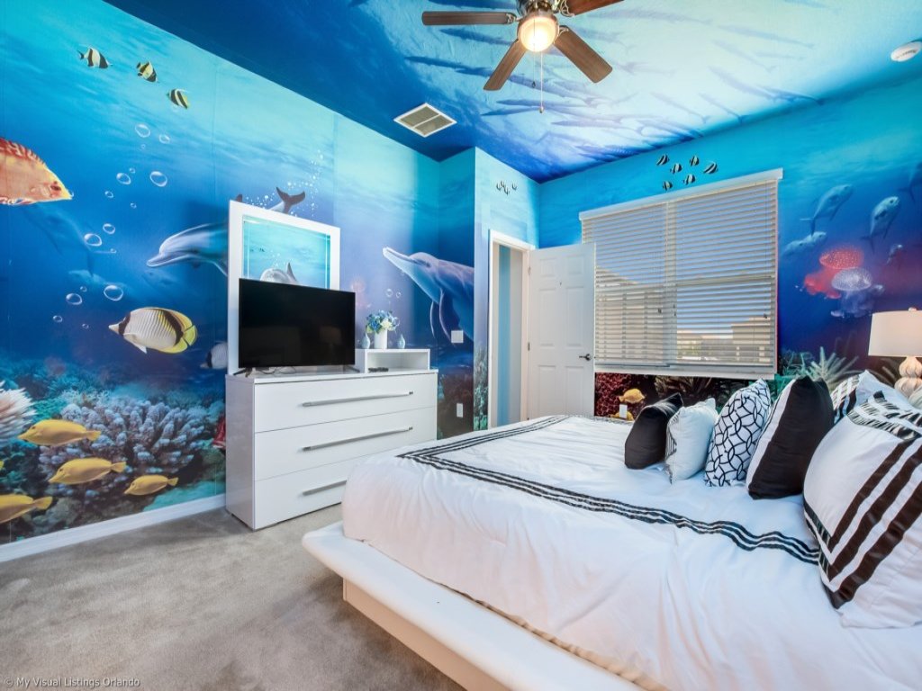 9 Ensuites & Themed Rooms- Pool/Spa- Floor Plan  Vacation Rental in Davenport - RedAwning