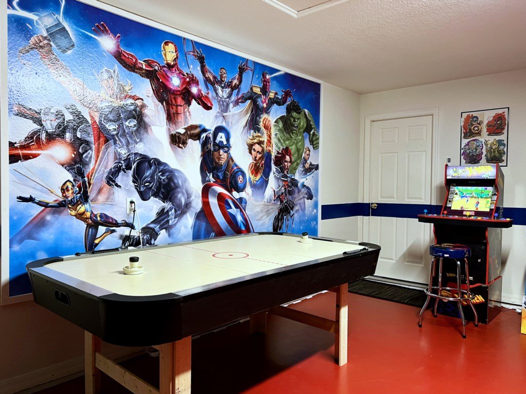 3 Bed Pool Home With Video Arcade Games  Vacation Rental in Davenport - RedAwning