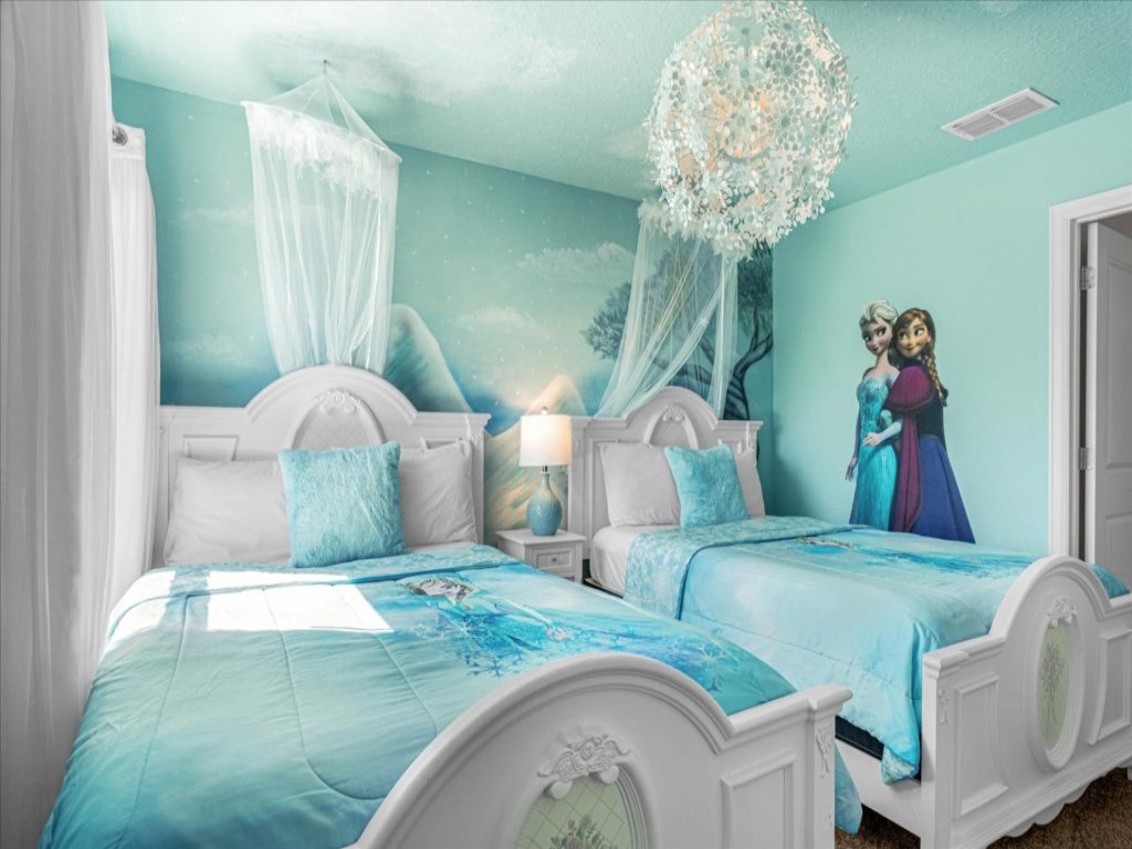 8 Bedroom & Theme Rooms For Kids In Storey Lake Vacation Rental in Kissimmee - RedAwning