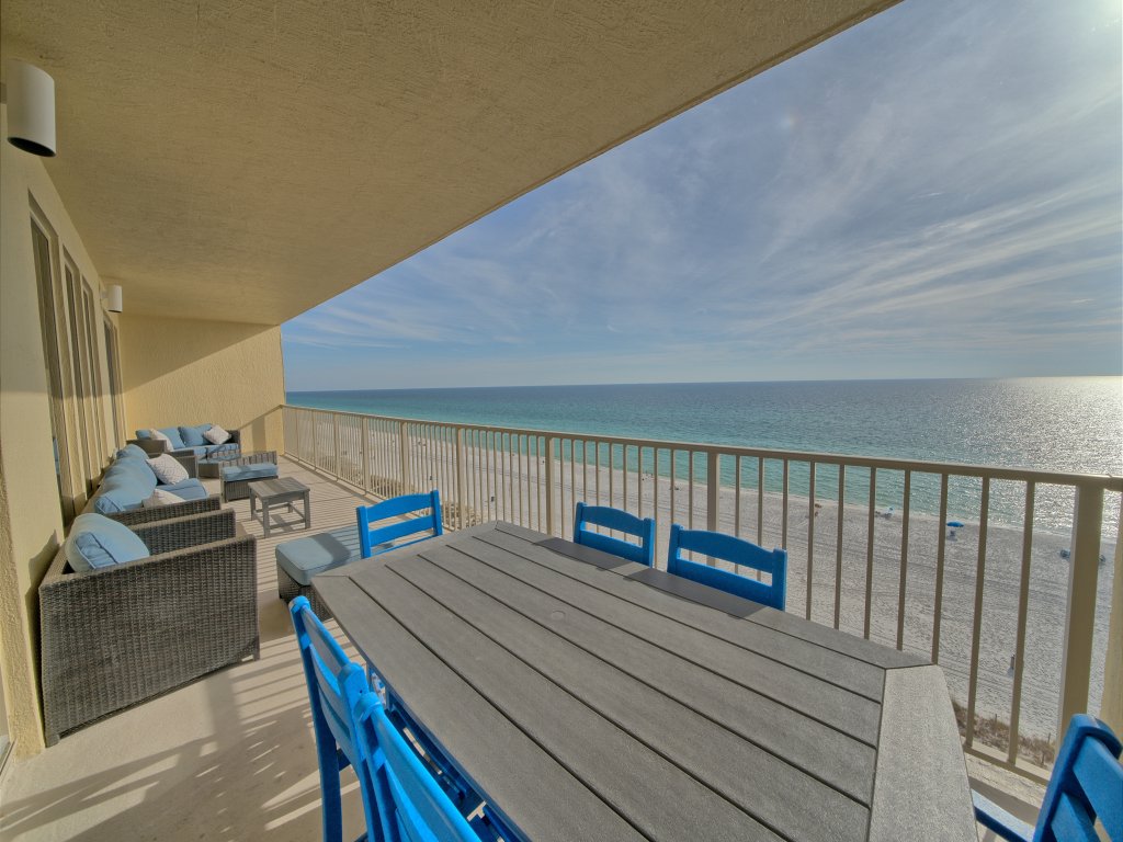 Gulf Coast Oasis with Grand Balcony - 0702 Vacation Rental in Panama City Beach - RedAwning