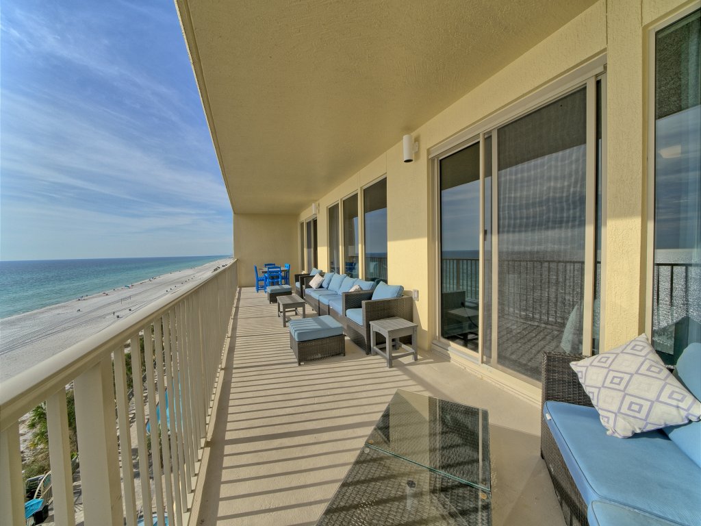 Gulf Coast Oasis with Grand Balcony - 0702 Vacation Rental in Panama City Beach - RedAwning