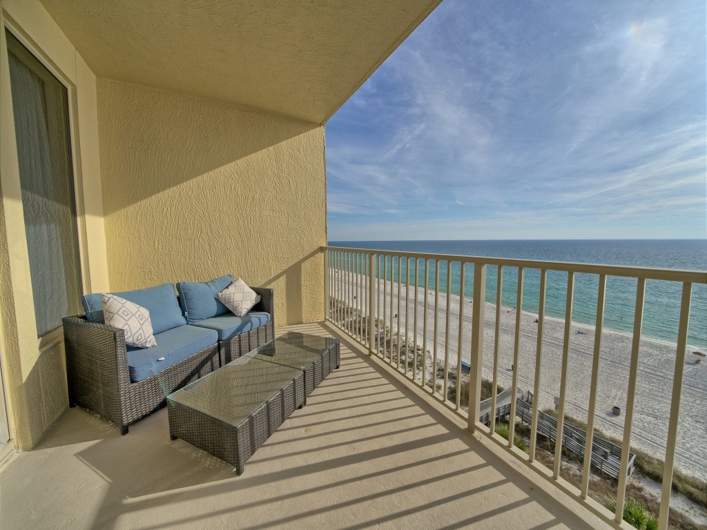 Gulf Coast Oasis with Grand Balcony - 0702 Vacation Rental in Panama City Beach - RedAwning