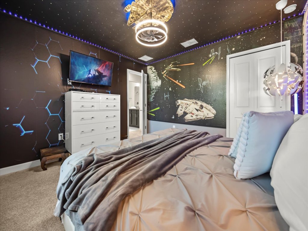 Modern Luxury at Disney’s Doorstep: Stunning 6BR/6BA Villa at Champions Gate Resort Vacation Rental in Davenport - RedAwning