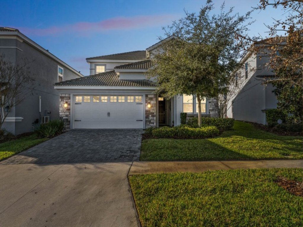 Modern Luxury at Disney’s Doorstep: Stunning 6BR/6BA Villa at Champions Gate Resort Vacation Rental in Davenport - RedAwning