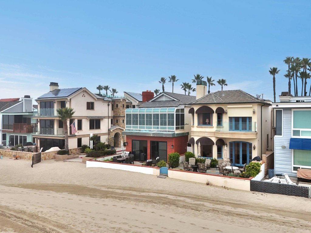 5911 Seashore | Spacious Beachfront Sanctuary: Serene Ocean Views Vacation Rental in Newport Beach - RedAwning