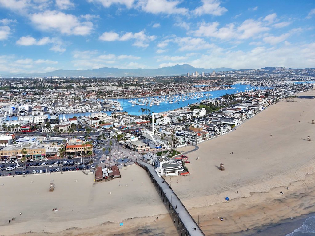2010 W oceanfront | Next To The Newport Pier w/Ocean View Deck Vacation Rental in Newport Beach - RedAwning