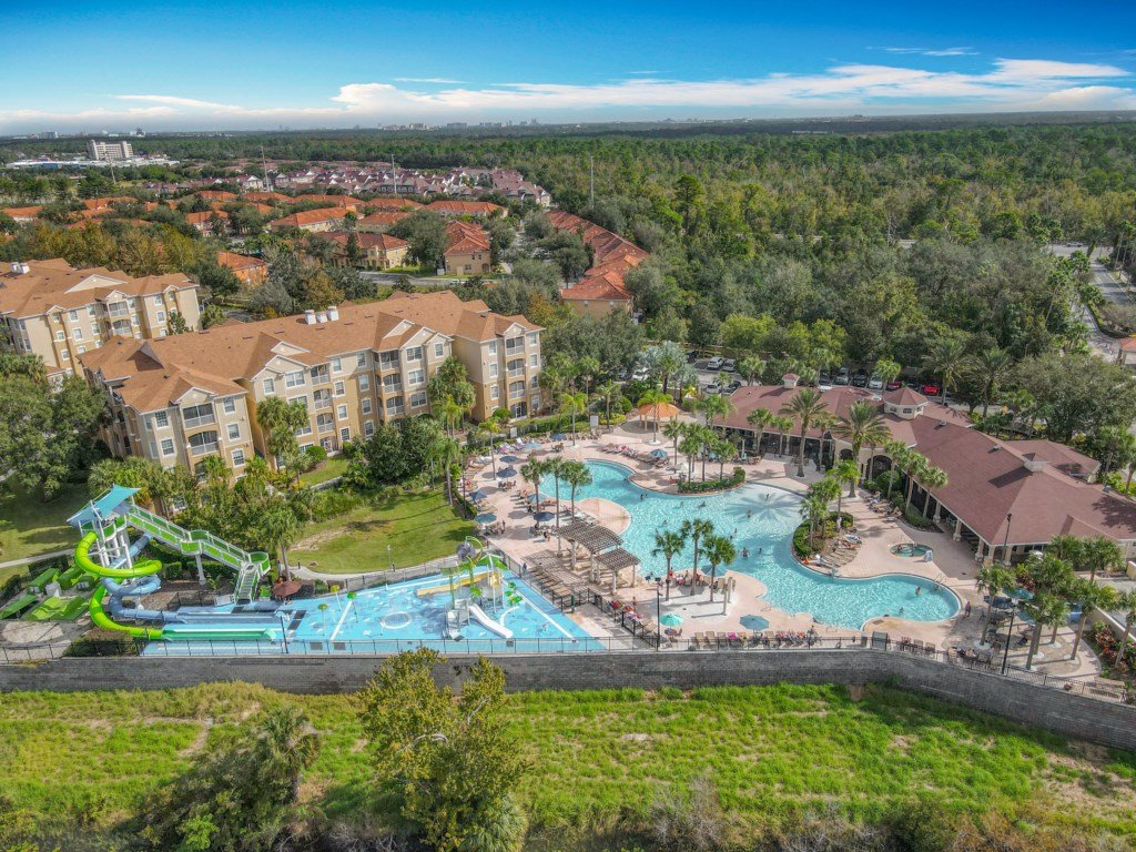 Two Miles Disney Pool Water Park & Water slide  Vacation Rental in Kissimmee - RedAwning