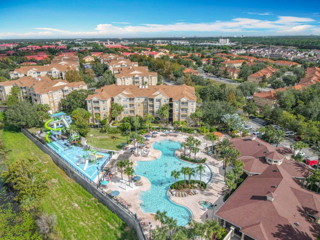 Two Miles Disney Pool Water Park & Water slide  Vacation Rental in Kissimmee - RedAwning