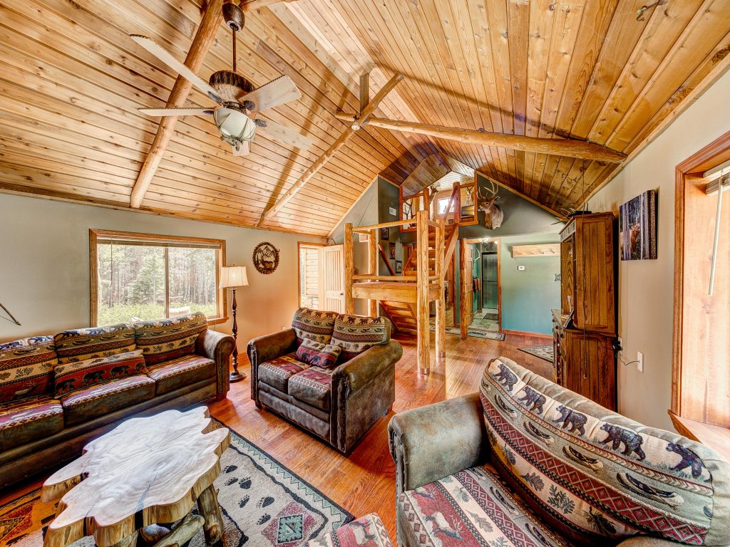 Longs Peak Cabin - Monthly Long-Term Vacation Rental 30+ Days - Estes Park Vacation Rental in Estes Park - RedAwning