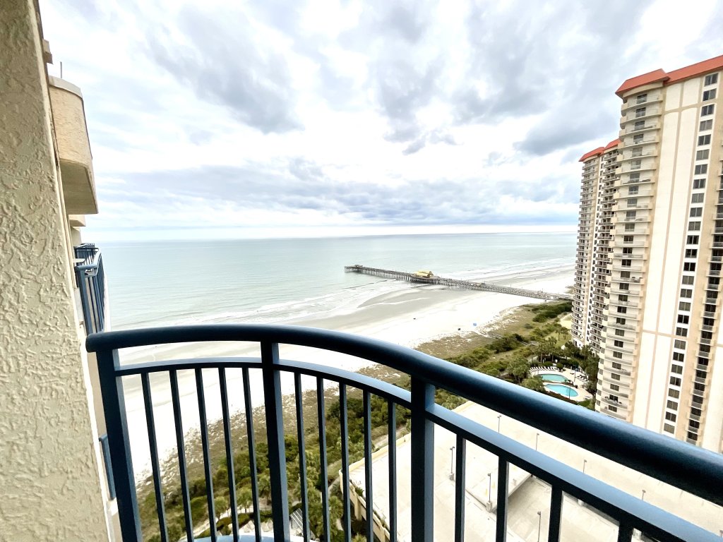 2108 Brighton, top floor, ocean view condo, access to amenities Vacation Rental in Myrtle Beach - RedAwning