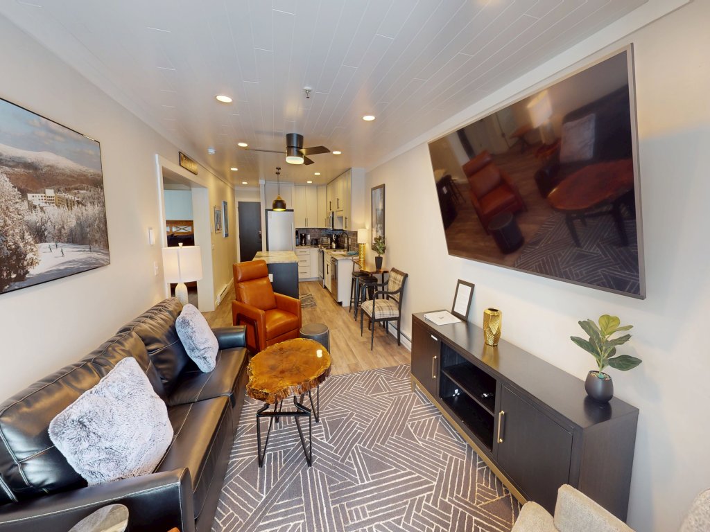 Snowcrest 208A - Brigham Two Bedroom Condo Vacation Rental in Snowshoe - RedAwning