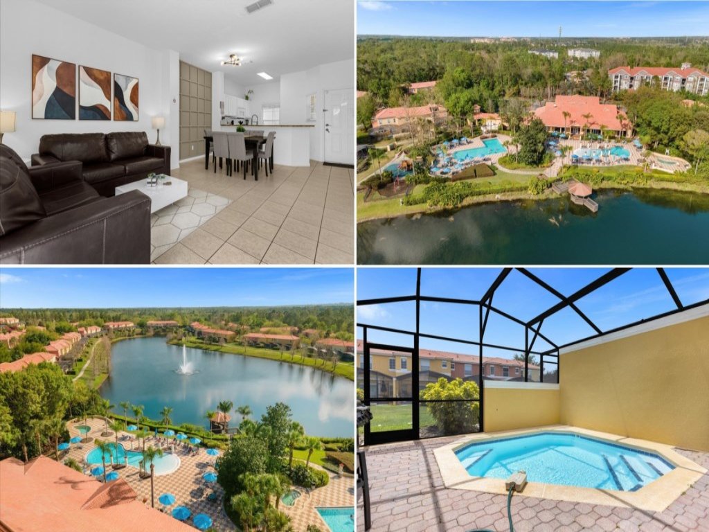 3 Bed/2.5 Bath Perfect Family home Bunk Beds Vacation Rental in Kissimmee - RedAwning