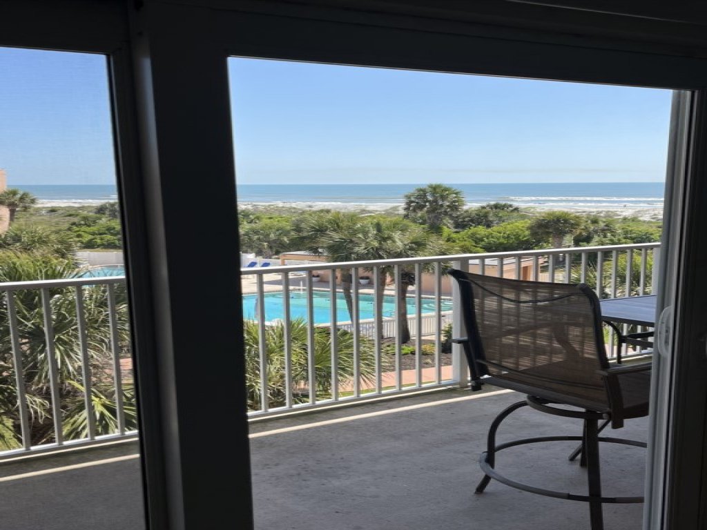 STBT 405:  Beachside Condo with Pool & Elevator Vacation Rental in St. Augustine - RedAwning