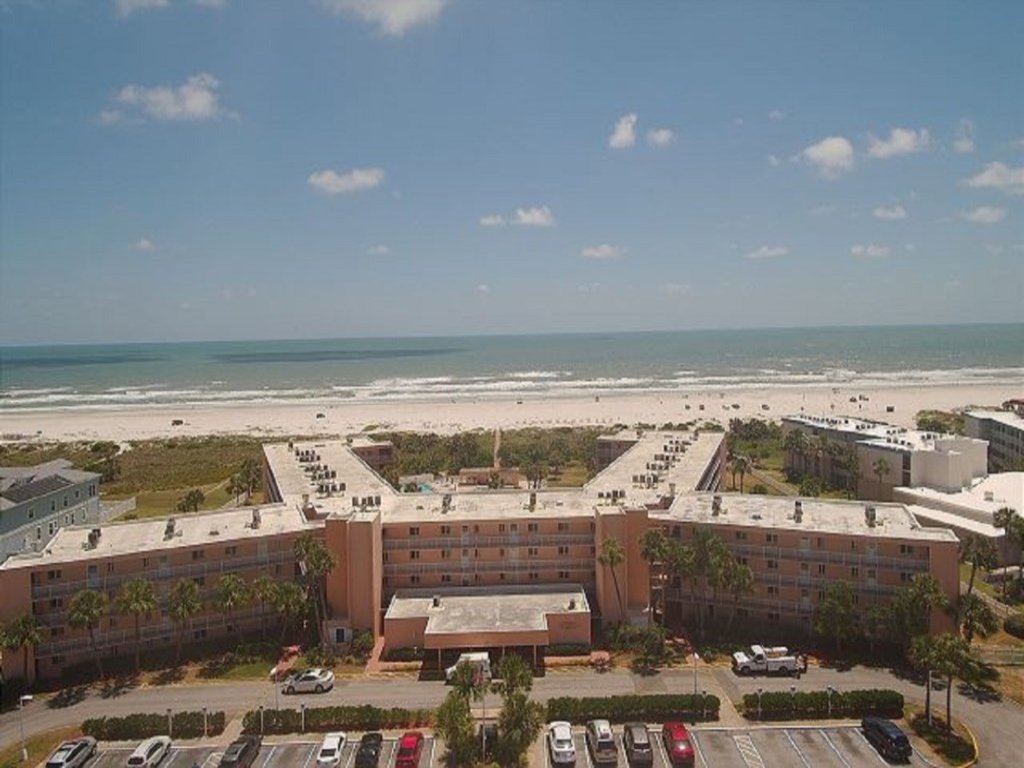 STBT 405:  Beachside Condo with Pool & Elevator Vacation Rental in St. Augustine - RedAwning
