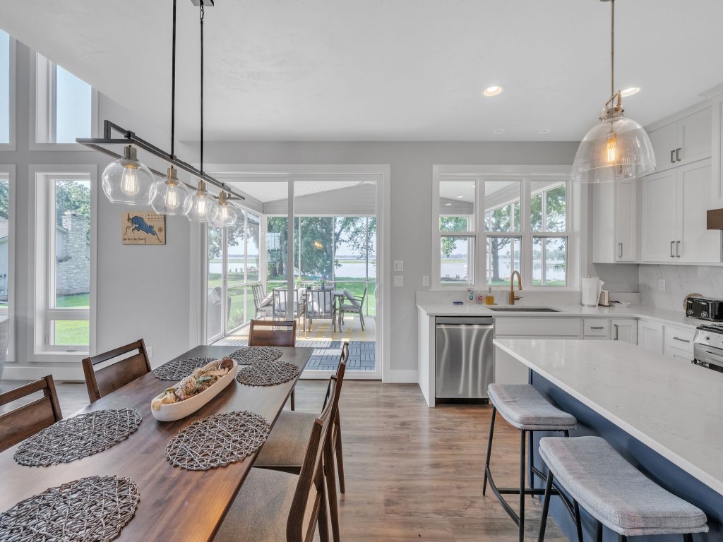 Lakefront 4BR w/ Dock & Kayaks | Oshkosh Vacation Rental in Wisconsin - RedAwning