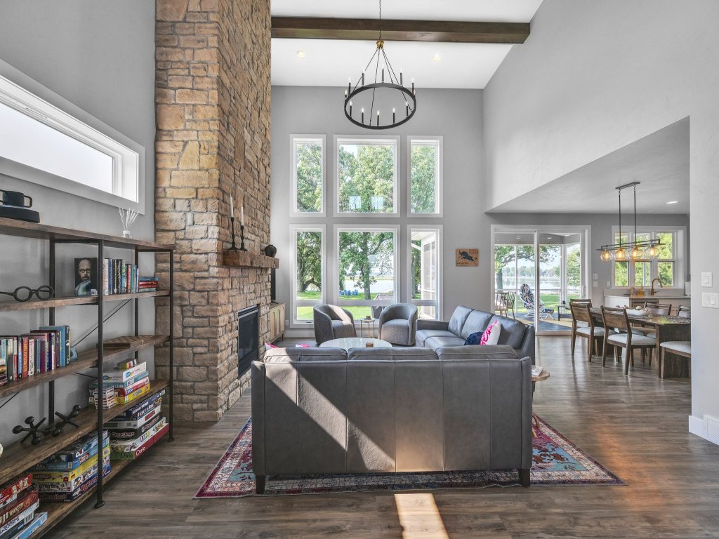 Lakefront 4BR w/ Dock & Kayaks | Oshkosh Vacation Rental in Wisconsin - RedAwning