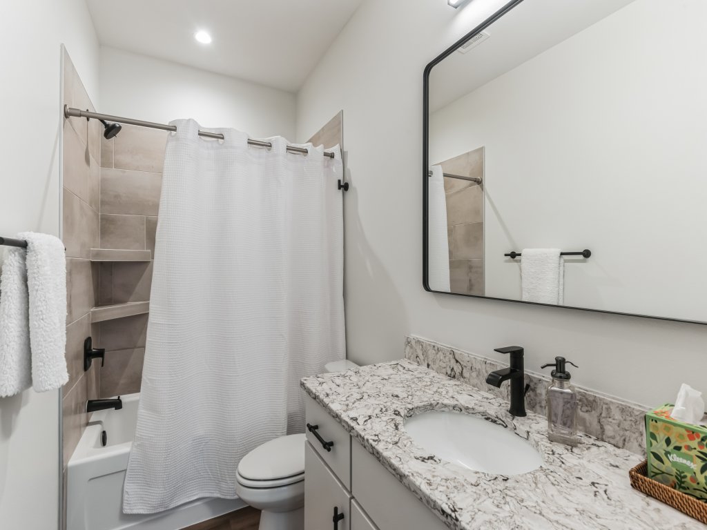 New Modern Townhome with Rooftop Patio Vacation Rental in Iowa - RedAwning