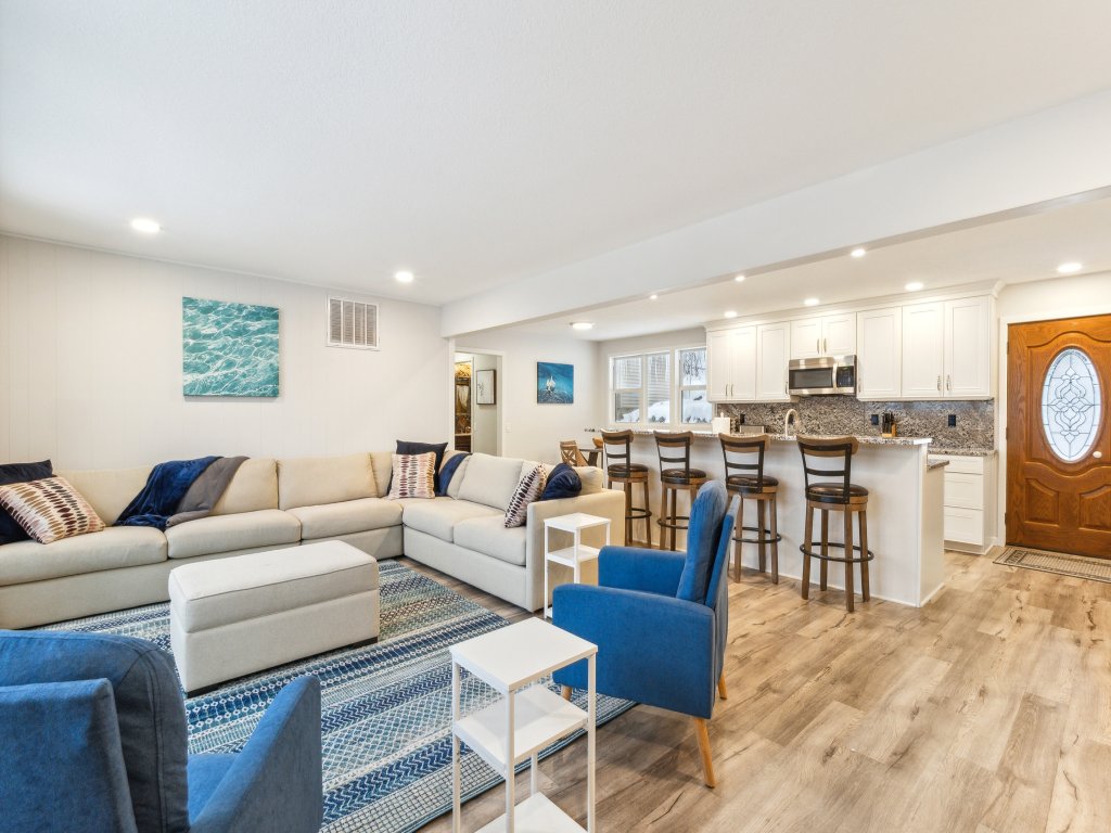 Beautiful Torch Lake House with Beach Access Vacation Rental in Rapid City - RedAwning