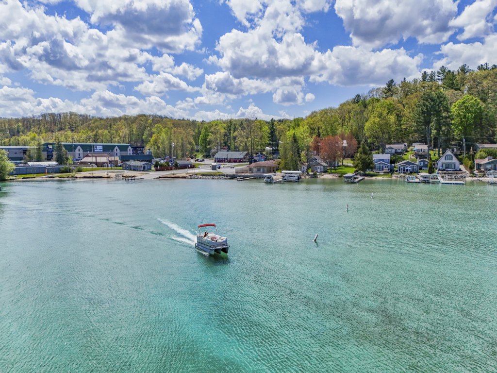 Beautiful Torch Lake House with Beach Access Vacation Rental in Rapid City - RedAwning
