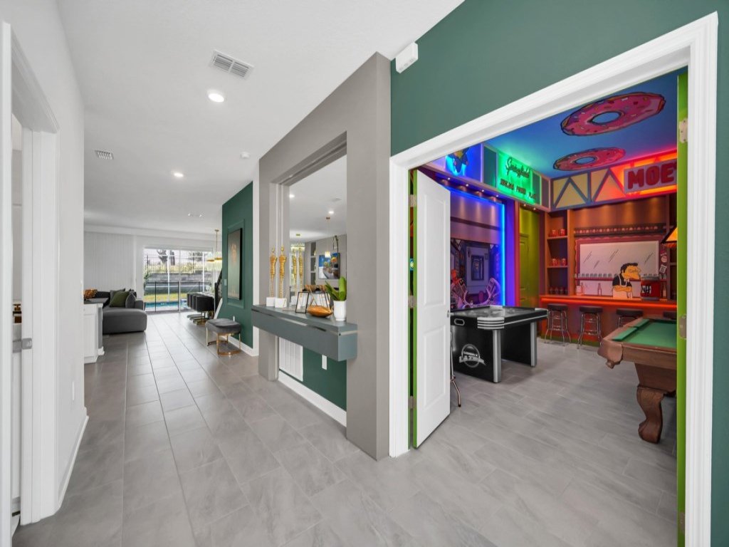 Disney Princess Bedroom, Pool Spa Game Room Plus! Vacation Rental in Davenport - RedAwning