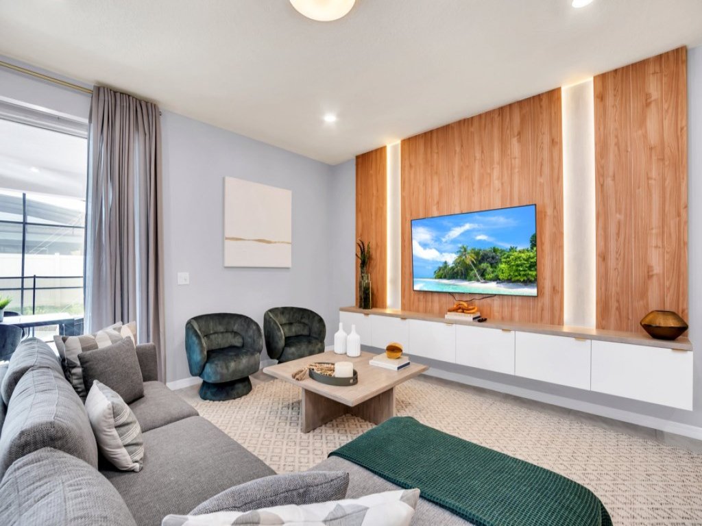 Mickey's Stunning Luxury Island Home -Cinema Room Vacation Rental in Davenport - RedAwning