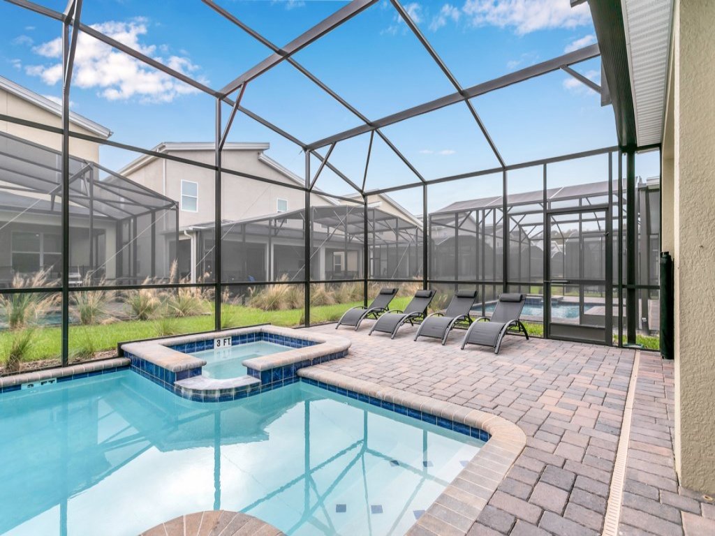 Storey Lake Beautiful Home With Pool, Game & Spa! Vacation Rental in Kissimmee - RedAwning