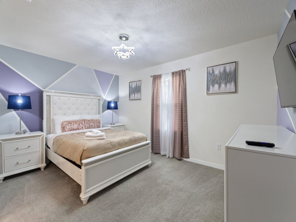 Rear View, Spa, Games Room, Pet Friendly, Premium Resort Vacation Rental in Kissimmee - RedAwning
