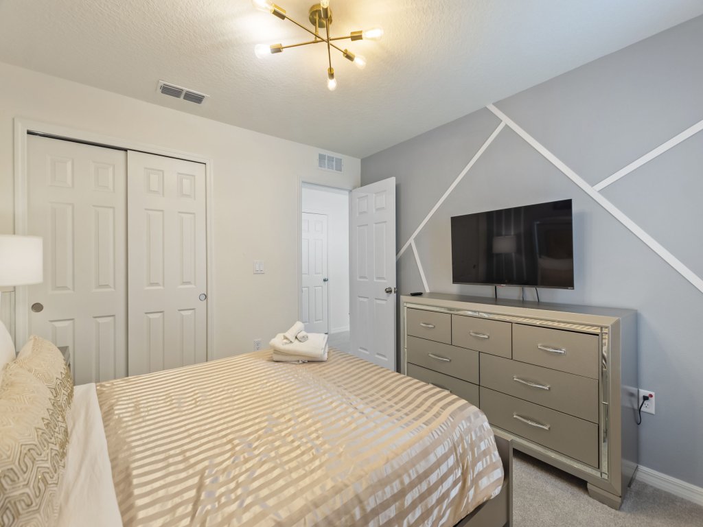 Rear View, Spa, Games Room, Pet Friendly, Premium Resort Vacation Rental in Kissimmee - RedAwning