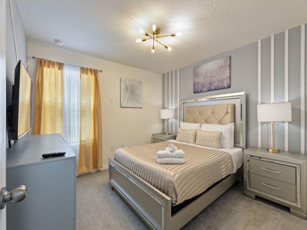 Rear View, Spa, Games Room, Pet Friendly, Premium Resort Vacation Rental in Kissimmee - RedAwning