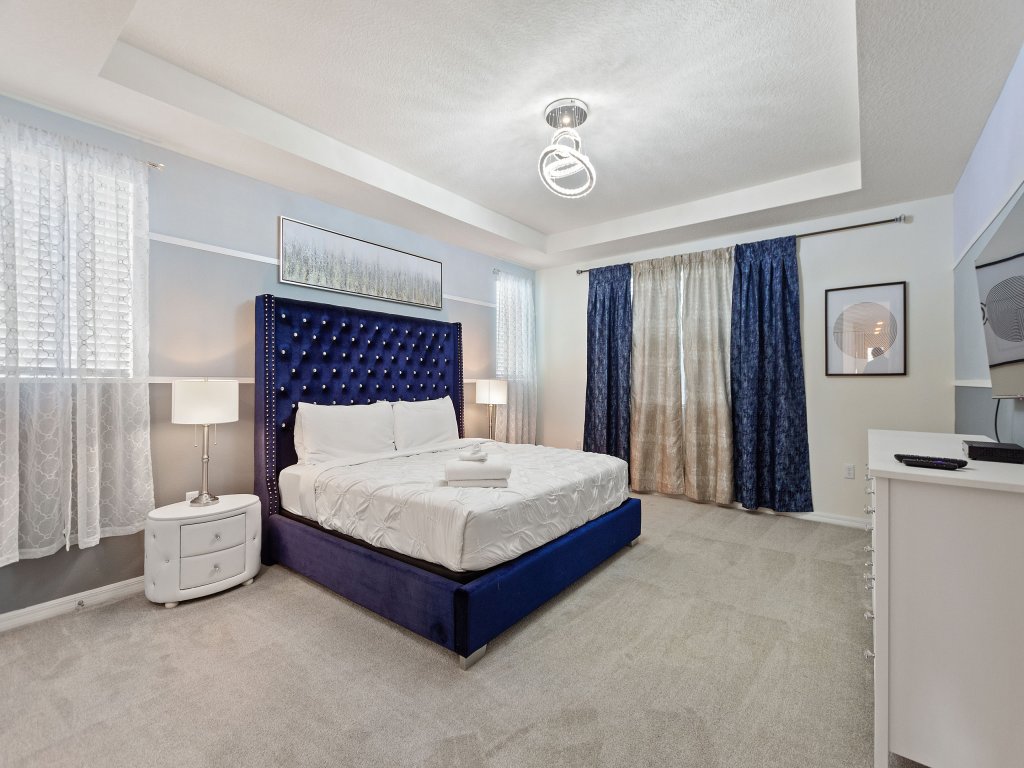 Rear View, Spa, Games Room, Pet Friendly, Premium Resort Vacation Rental in Kissimmee - RedAwning