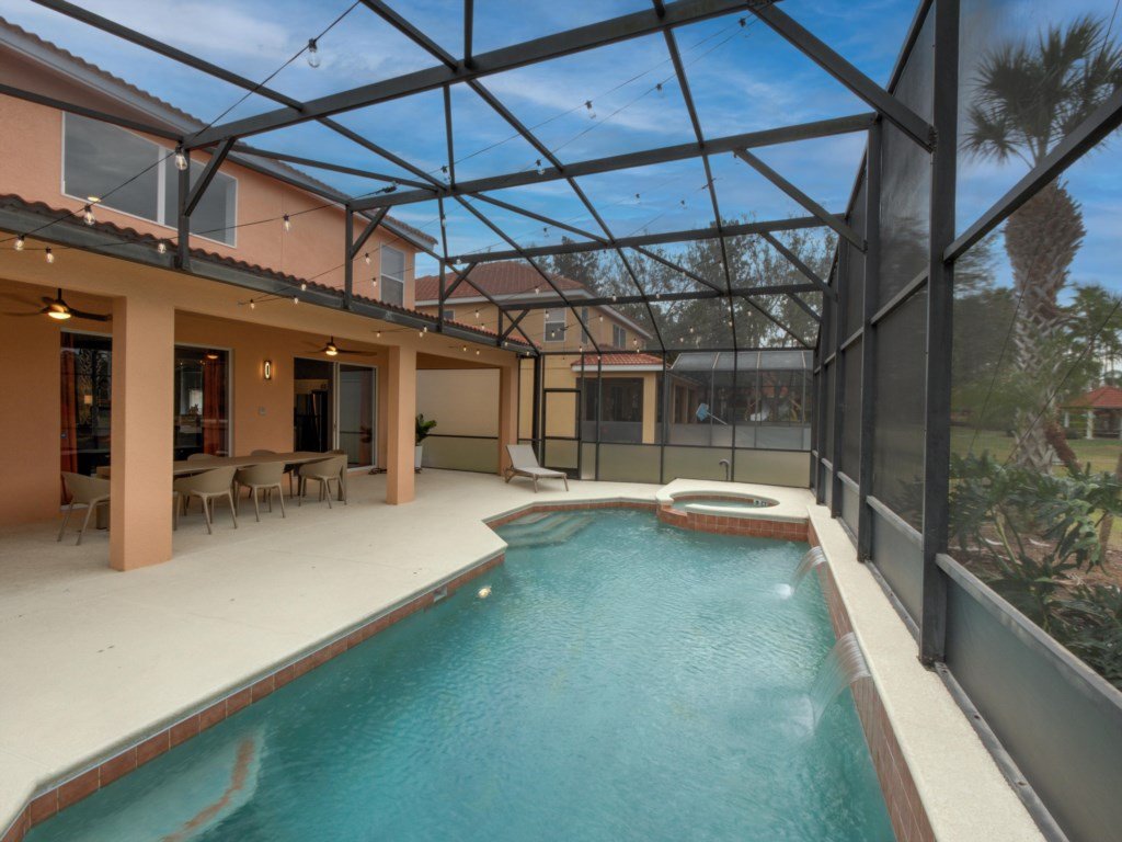 Six Bed Pool Villa in Resort -Close to Disney! Vacation Rental in Davenport - RedAwning
