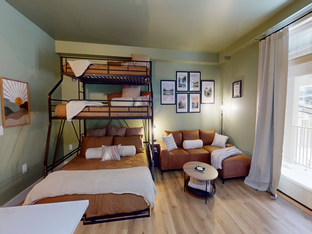 Seneca 115 - Brigham Studio Condo Vacation Rental in Snowshoe - RedAwning