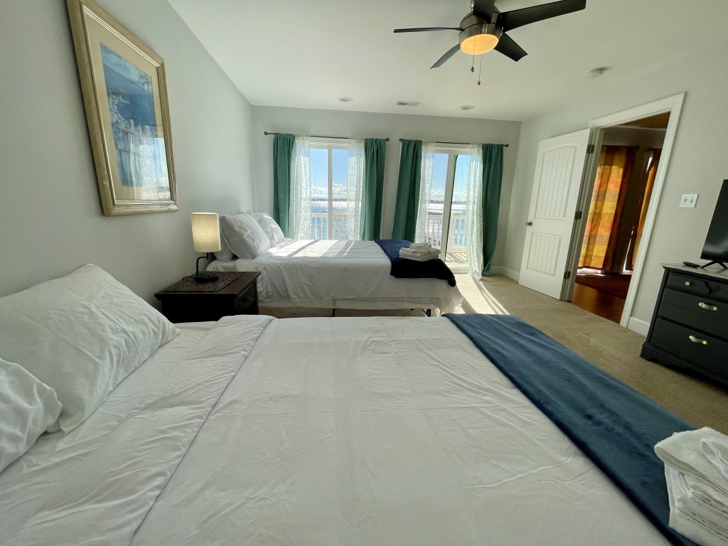 Big Waterfront House Amazing View and Swim Deck Vacation Rental in Norfolk - RedAwning