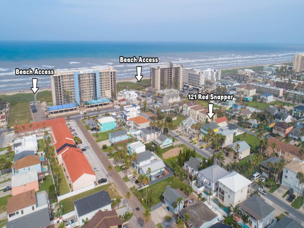 Luxury House w/ Private Pool I 2-Min Walk to Beach | Sleeps 16 Vacation Rental in South Padre Island - RedAwning