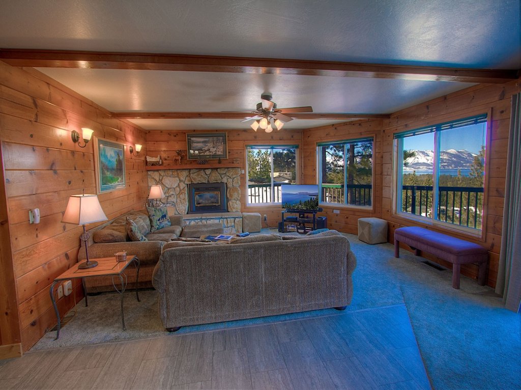 HCH1475 - Heavenly Lake View Retreat Vacation Rental in California - RedAwning