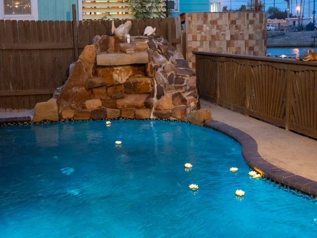 Channelfront " Remodeled " Pool " Boatslips Vacation Rental in Port Isabel - RedAwning