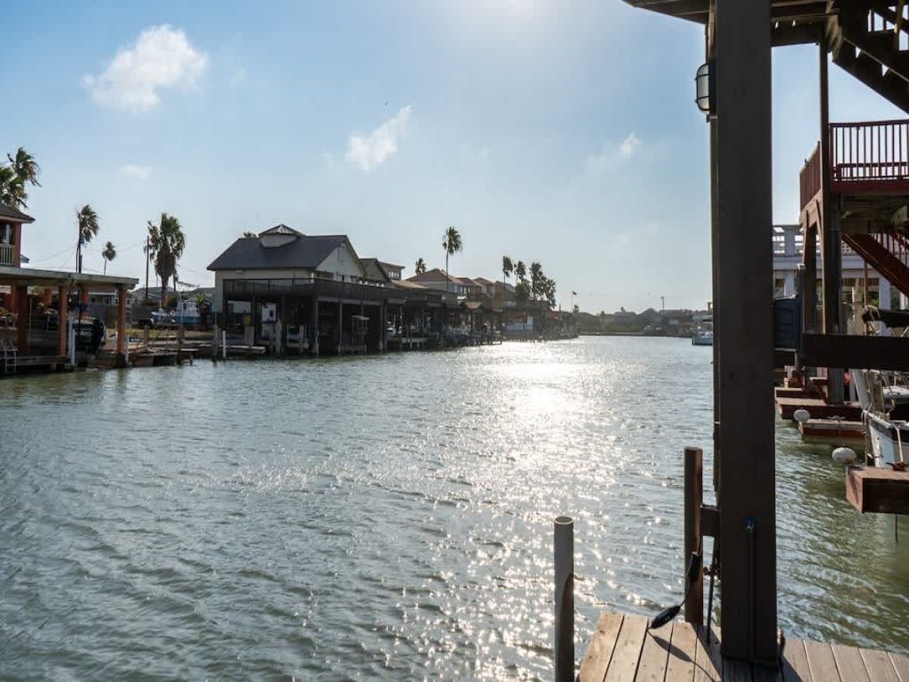 Channelfront " Remodeled " Pool " Boatslips Vacation Rental in Port Isabel - RedAwning