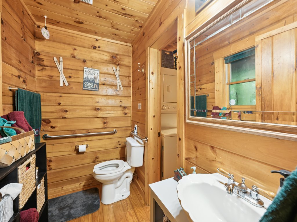 Cozy Creekside Cabin with Wraparound Porch Vacation Rental in North Carolina - RedAwning