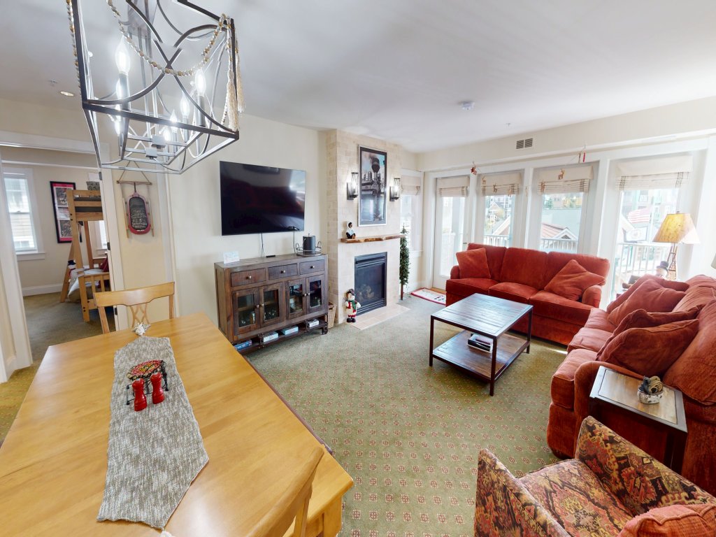 Seneca 309 - Brigham Three Bedroom Condo Vacation Rental in Snowshoe - RedAwning
