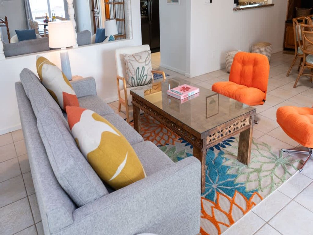 Fun Retro Island Vibe * Sleeps 17 * Beach 1 block Vacation Rental in South Padre Island - RedAwning