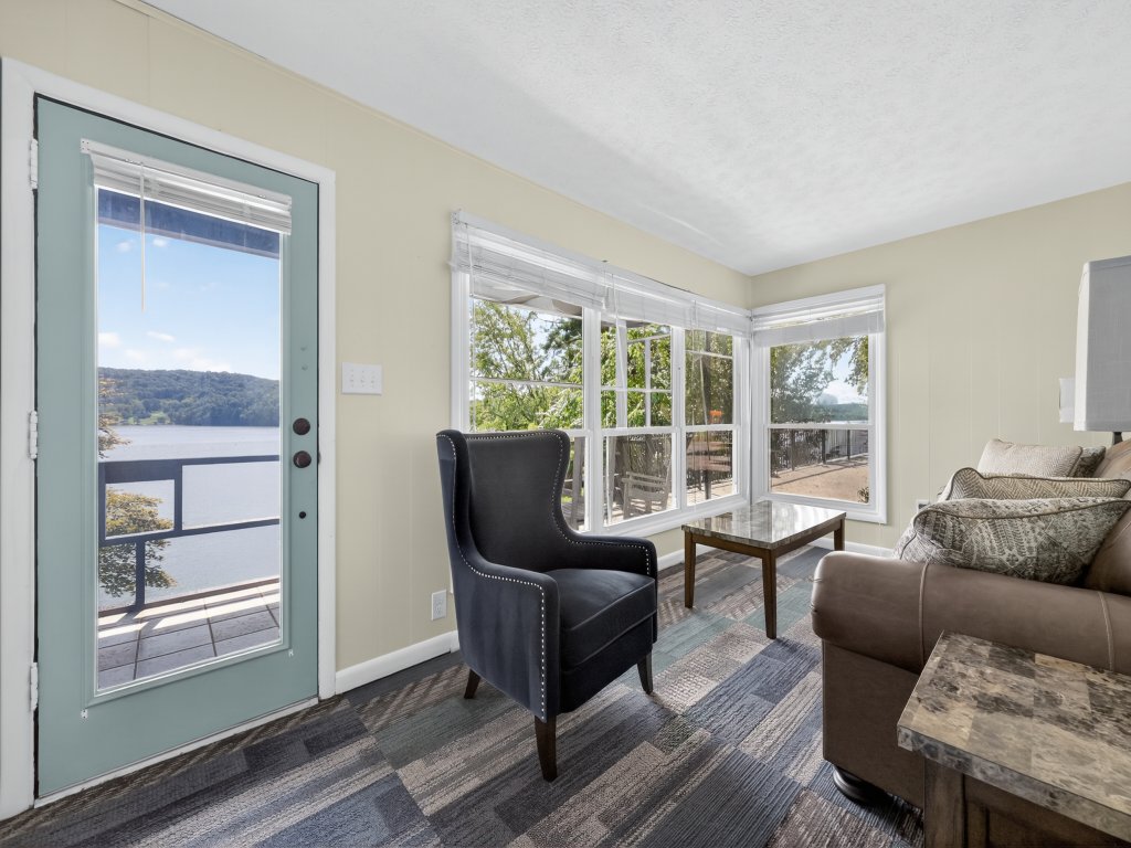 Lakefront Getaway with Private Dock & Scenic Views Vacation Rental in Tennessee - RedAwning