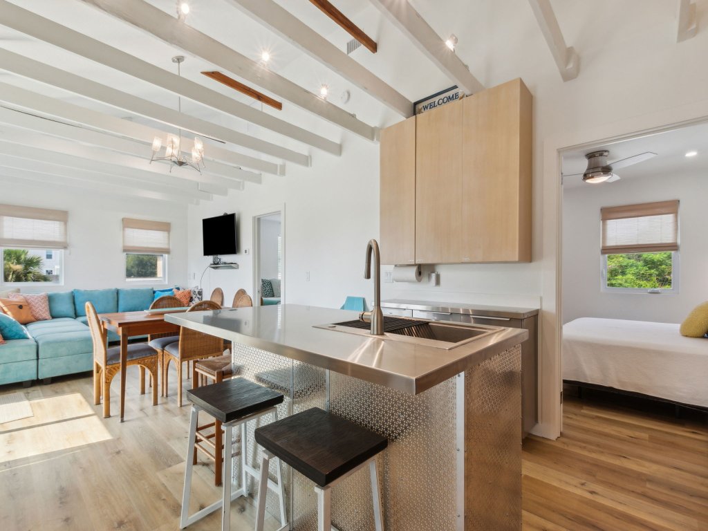 Blueberry Dunes Beach Cottage - Pet Friendly - Pool Vacation Rental in Fernandina Beach - RedAwning